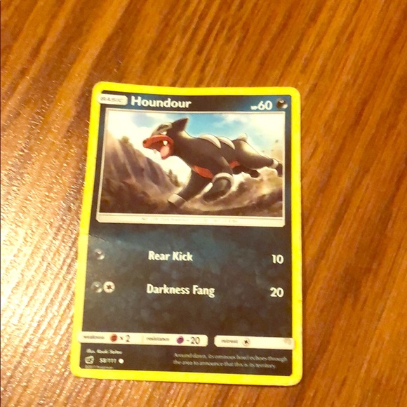 houndour pokemon card price Amazon.com: Pokemon - Houndour 204/197 - Obsidian Flames - Illustration  Rare